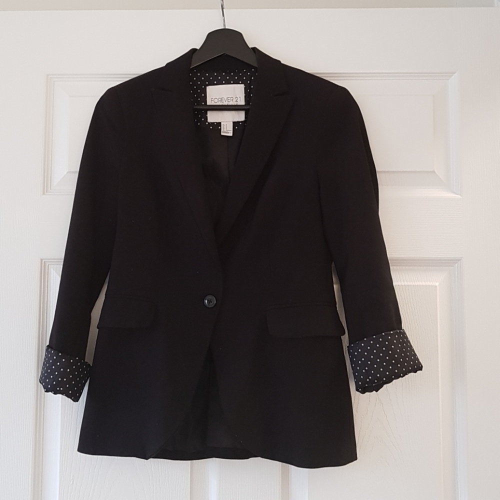 Forever 21 single breasted blazer